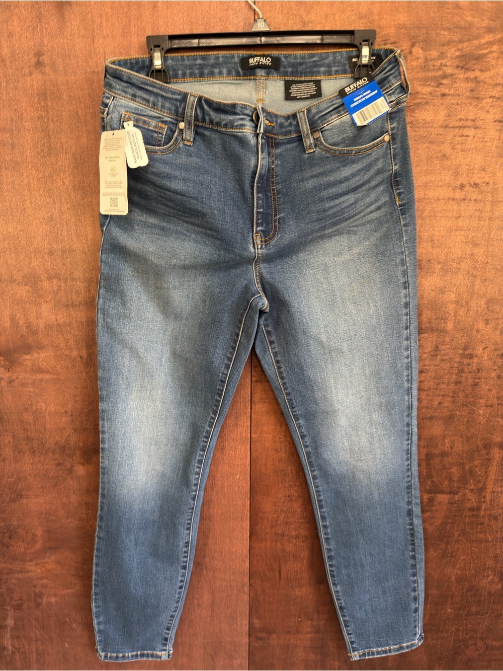 Buffalo David Bitton Women's Medium Blue Skinny Jeans (1005)